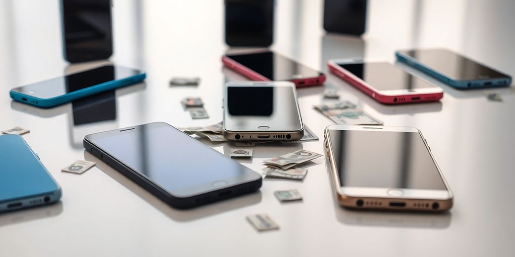 Смартфоны, деньги и покупки