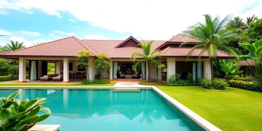 Phuket villa with extended leasehold agreement.