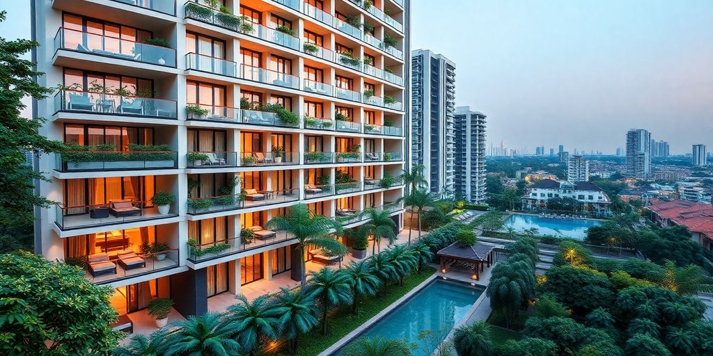 Luxury condo near Wells International School in Bangkok.