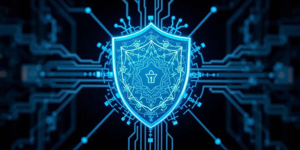 Digital shield protecting business email.