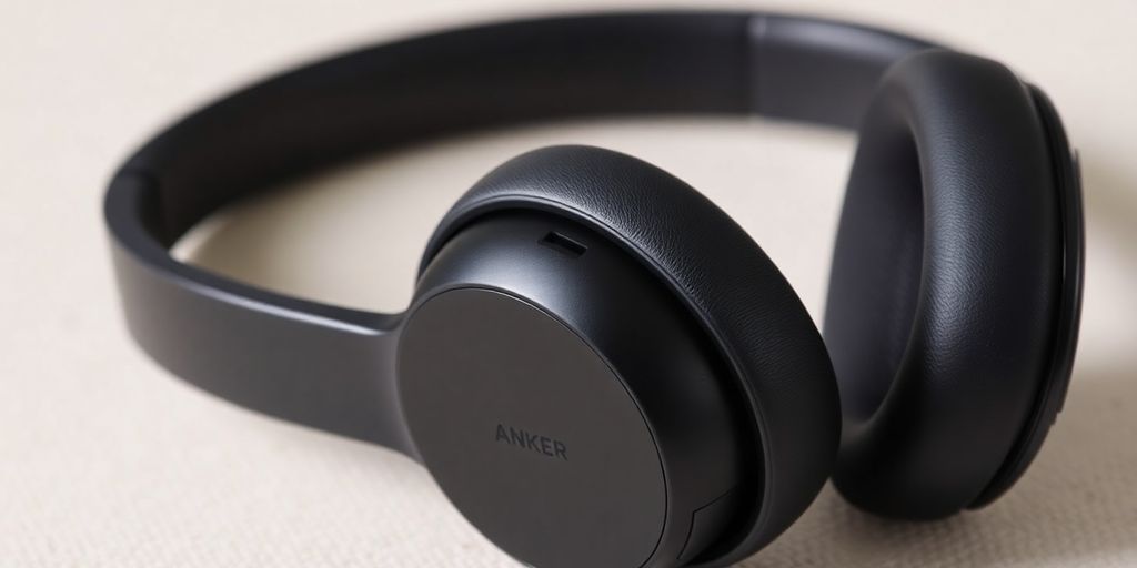 Anker Soundcore Life P2 Kopfhörer auf neutralem Hintergrund.
