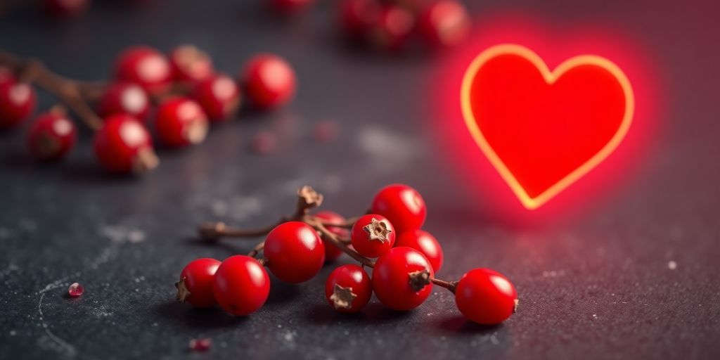 Hawthorn berries and a healthy heart.