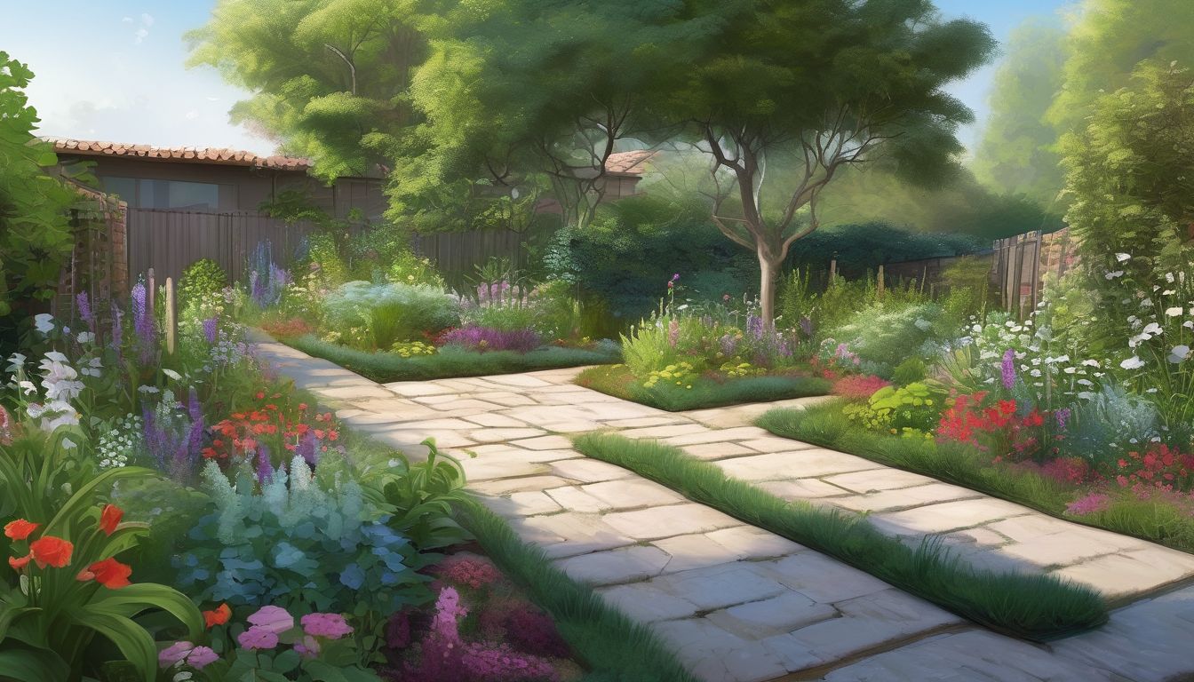 weeding garden
