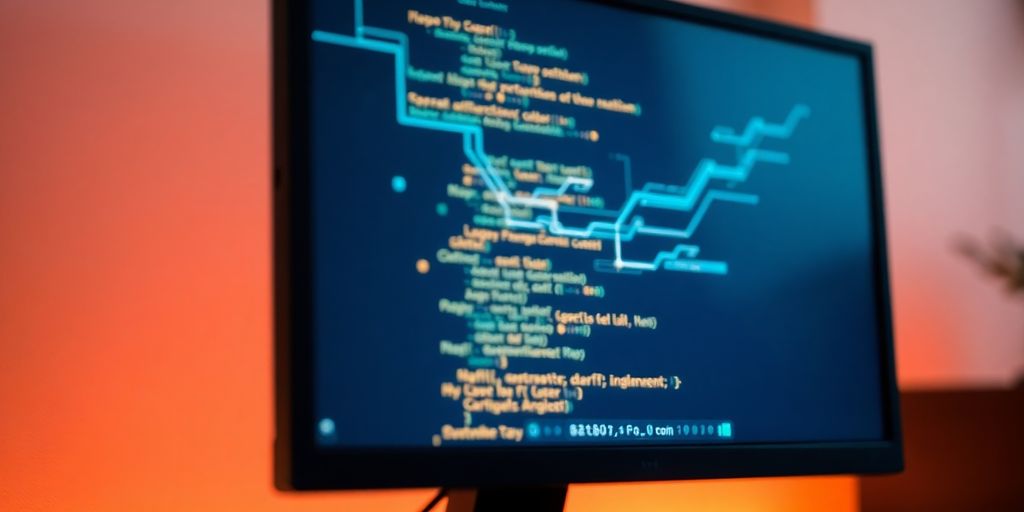AI chatbot on a computer screen.