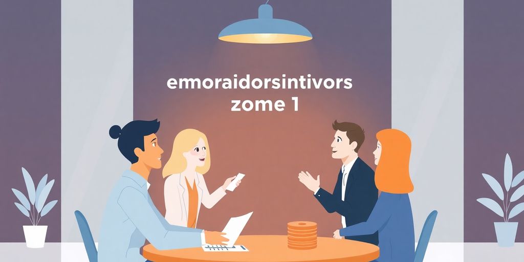 Illustrasjon av arbeidsgiveravgift i moderne stil.