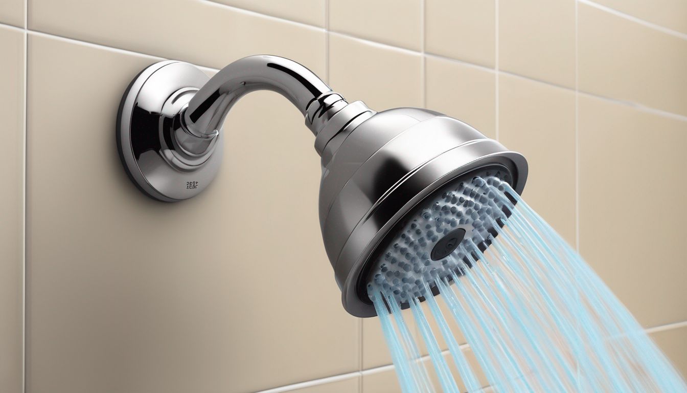 cleaning shower head