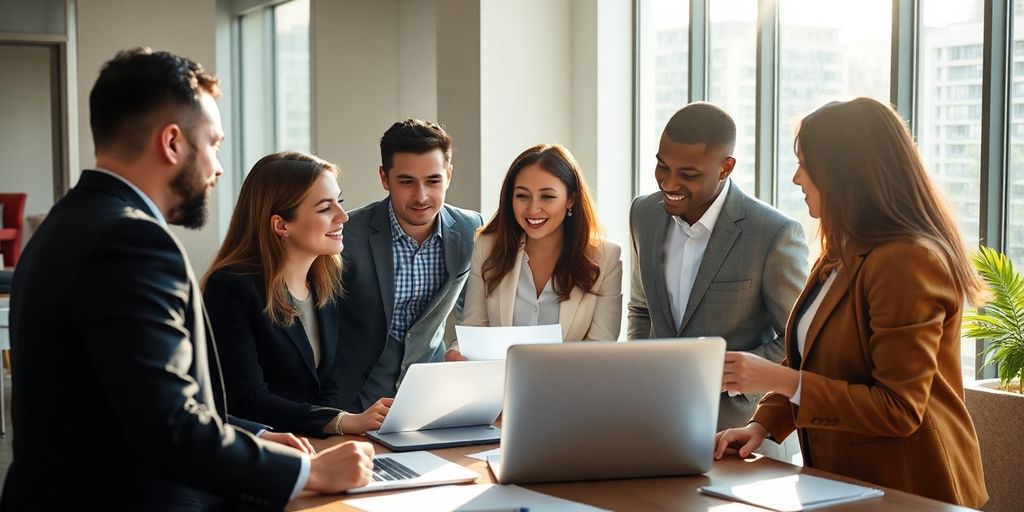Marketing team discussing how much does PPC cost per month during a strategy meeting.