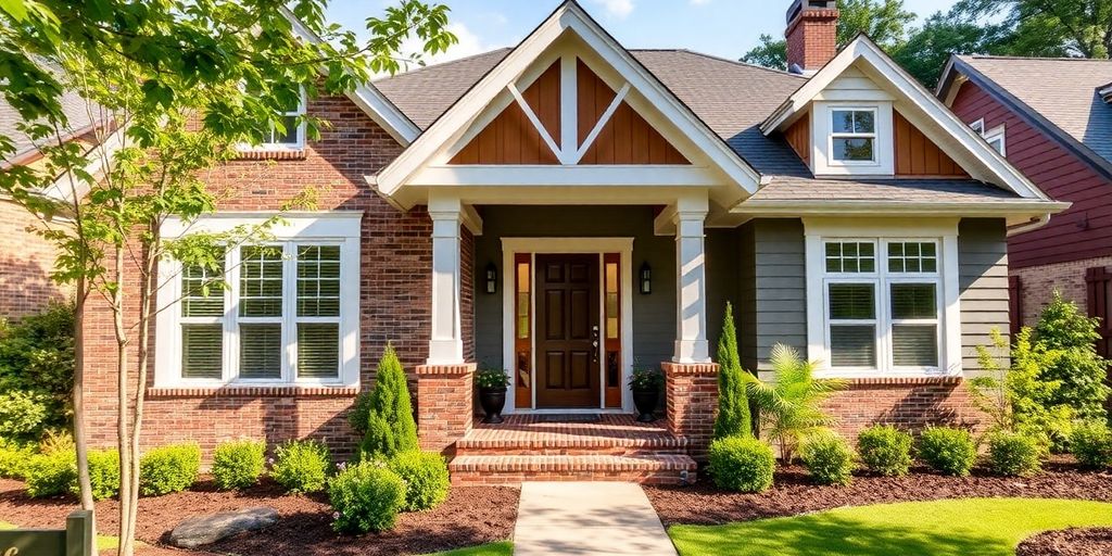 Decatur home undergoing professional remodeling.