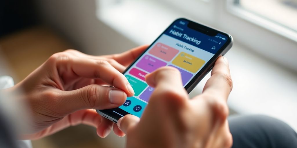 Person organizing tasks on a digital device.