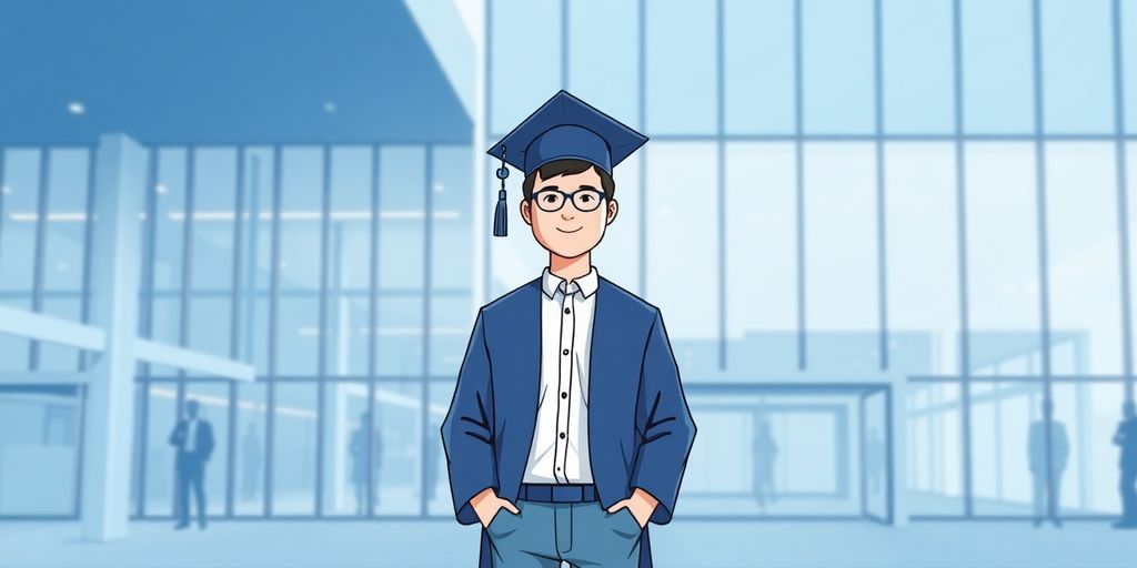 Recent grad's professional journey