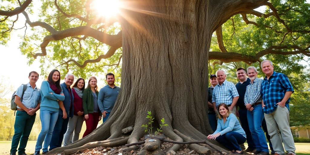 Diverse employees saving for retirement.