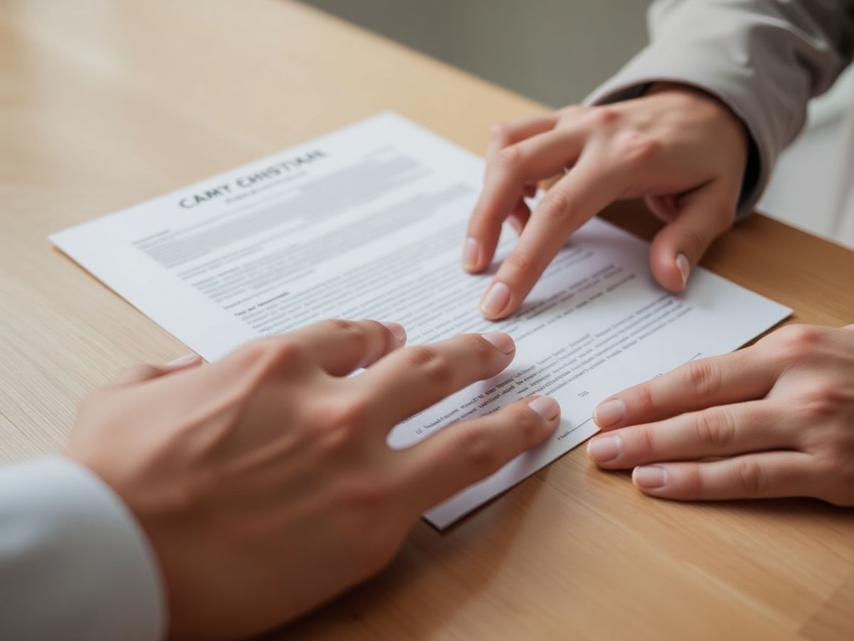 Persoană ajutând alta cu documente legale