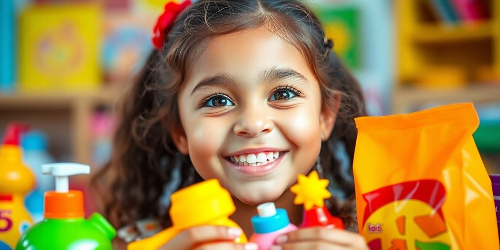 Young girl smiling, feeling confident.
