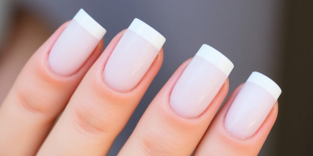 Unhas francesinhas com acabamento perfeito e elegante.