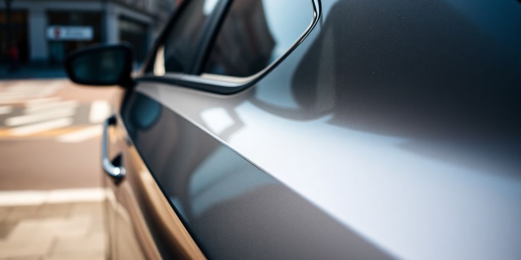 A luxury car parked by the hour