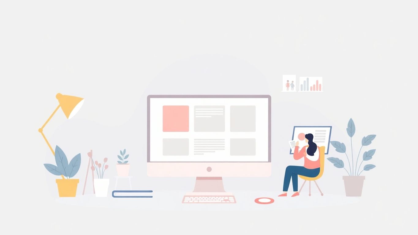 Moderne illustrasjon av innholdsstrategier for leads