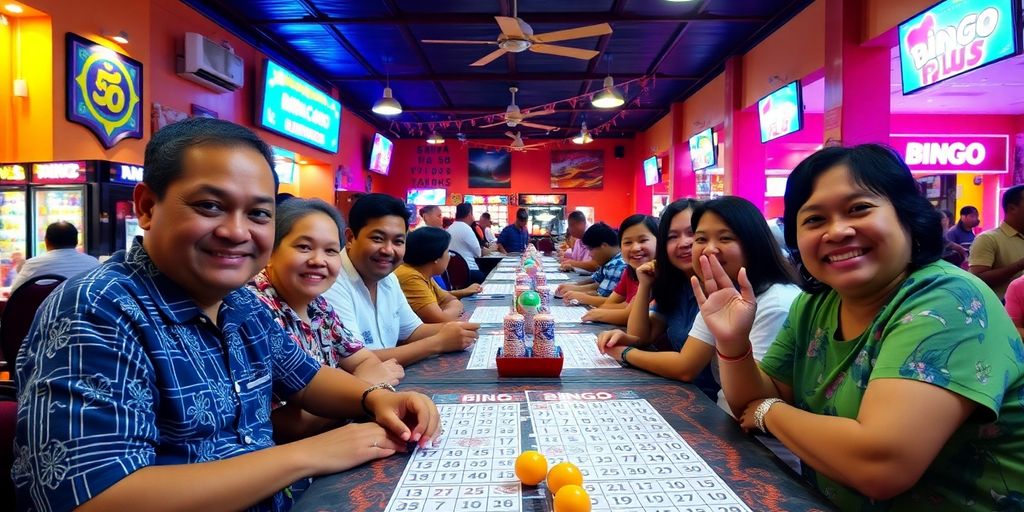 Ang Pinakamagandang Bingo Plus Game sa Santa Maria sa Pilipinas (2025) 3 Larawan ng mga naglalaro ng Bingo Plus sa Santa Maria.