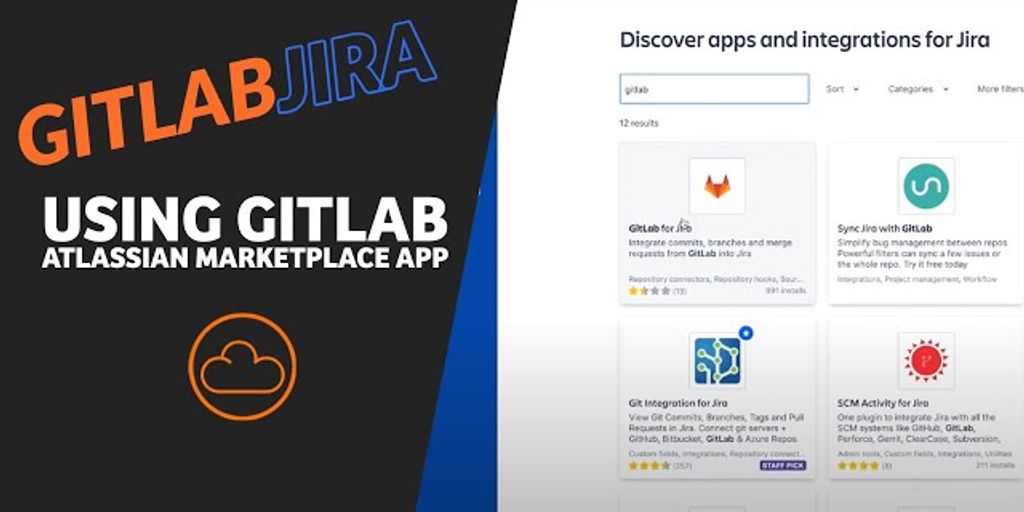 developer working with GitLab and Docker on a computer