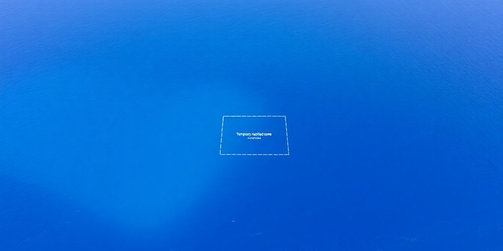 Carte de l'Atlantique avec une zone délimitée.