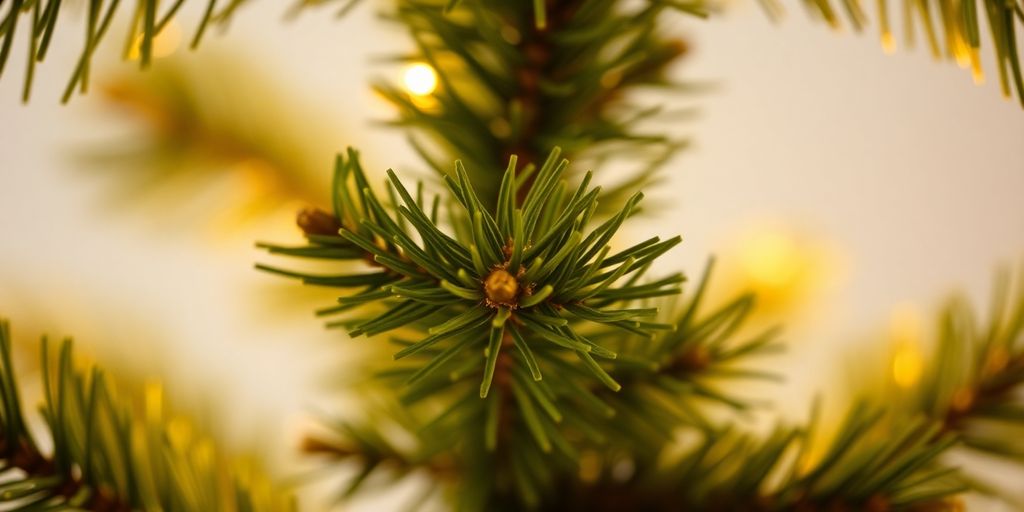 Spritzguss-Weihnachtsbaum mit realistischen Nadeln
