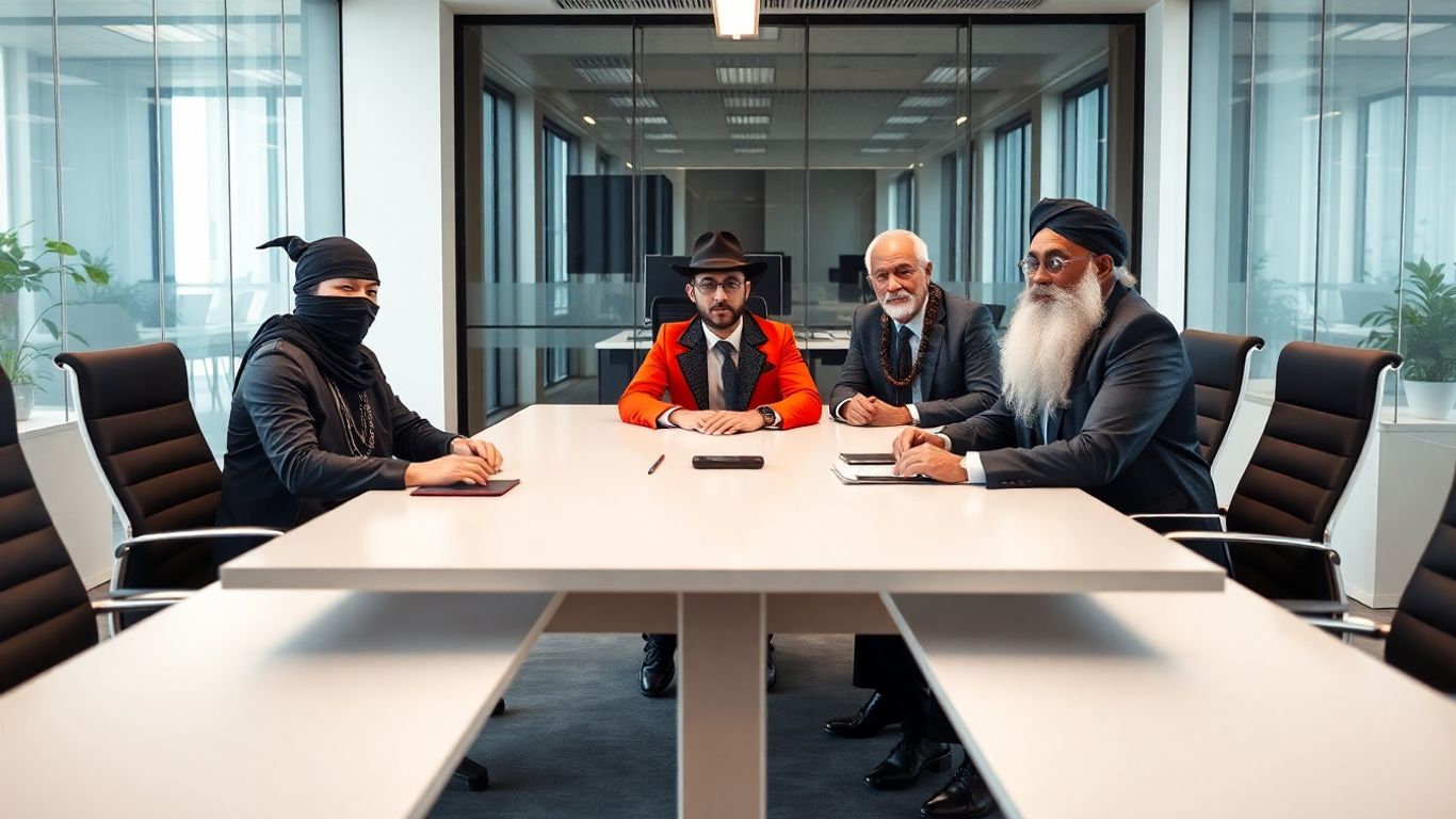Ninja, rockstar, and guru among professionals in office