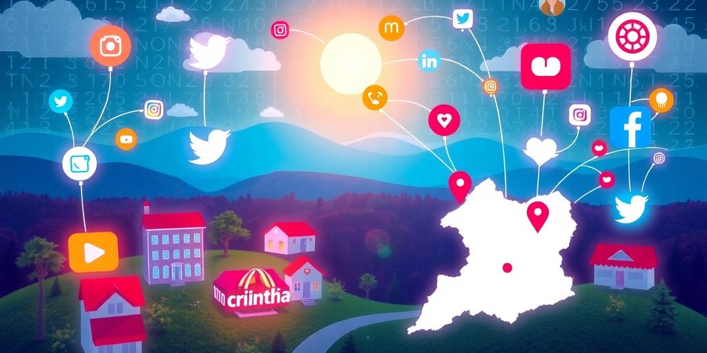 Soziale Medien und Kärnten für lokale Unternehmen.