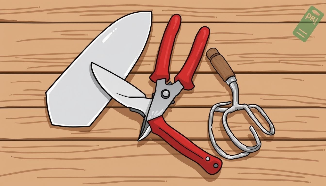 Essential hand tools for gardening
