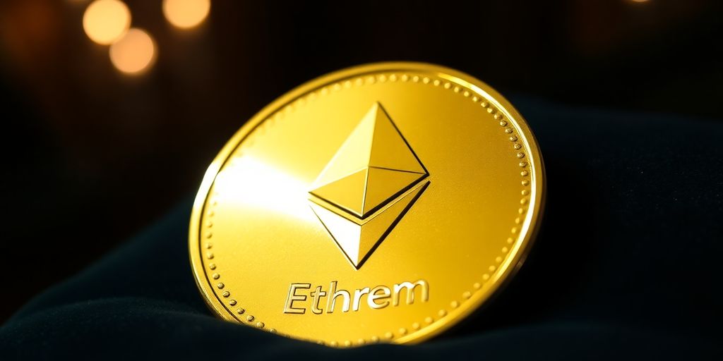 Ethereum coin, wealth.