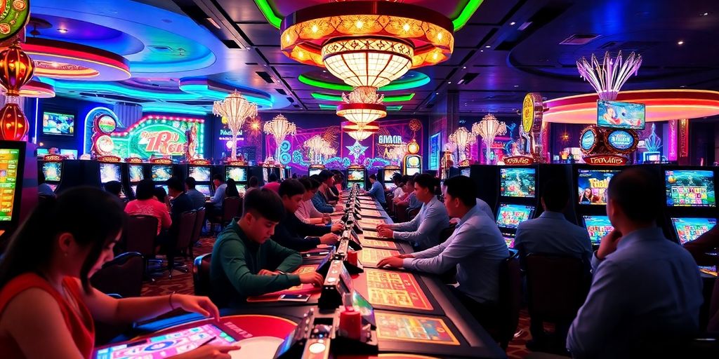 คาสิโนสดในไทยที่มีผู้เล่นและดีลเลอร์