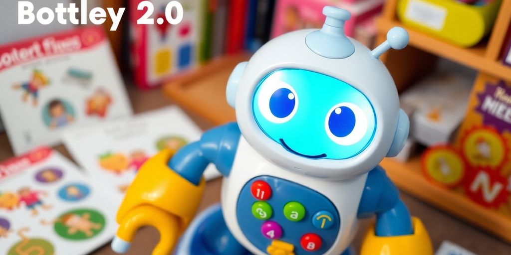Colorful Botley 2.0 robot toy for toddlers.