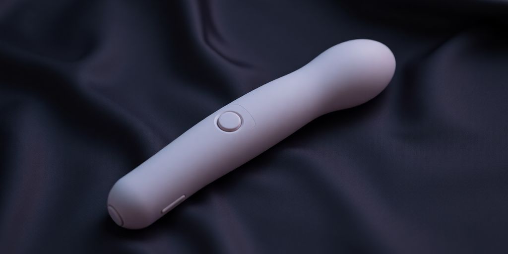 Rabbit vibrator on a soft surface.