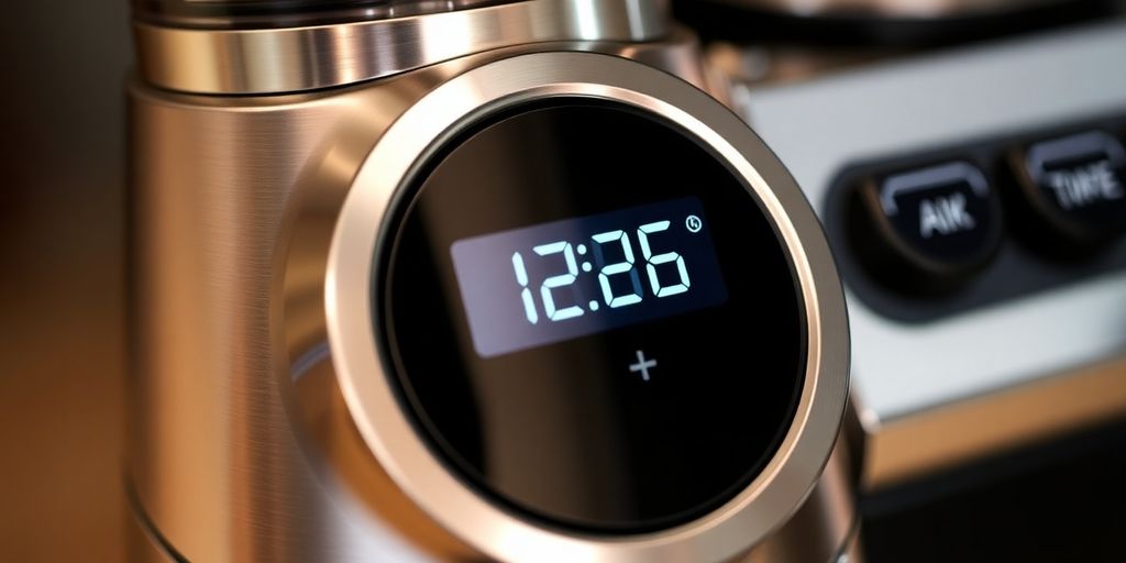 Sage Smart Grinder Pro digital timer display.