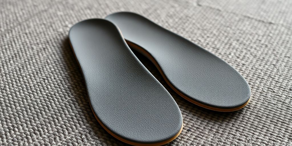 Extra wide insoles designed for enhanced comfort and support.