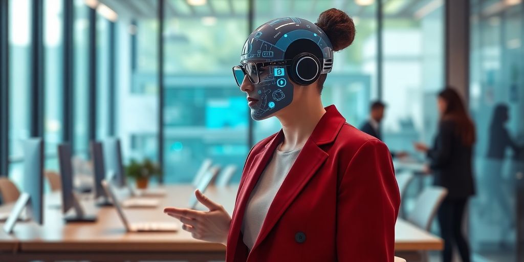 ChatGPT AI assisting human resources professionals.