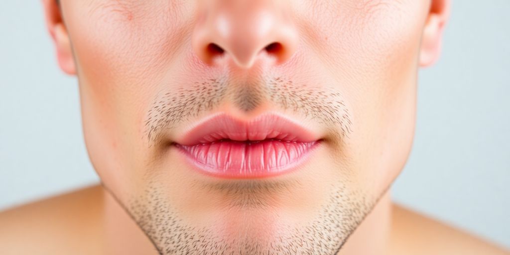 Man with clear, even-toned skin.