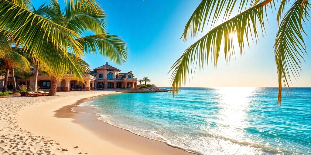 Luxury Cabo villa with private beach access.