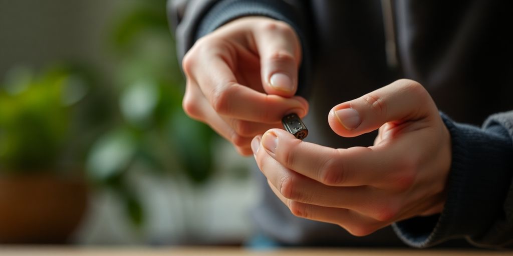 Person actively moving, demonstrating fidgeting.