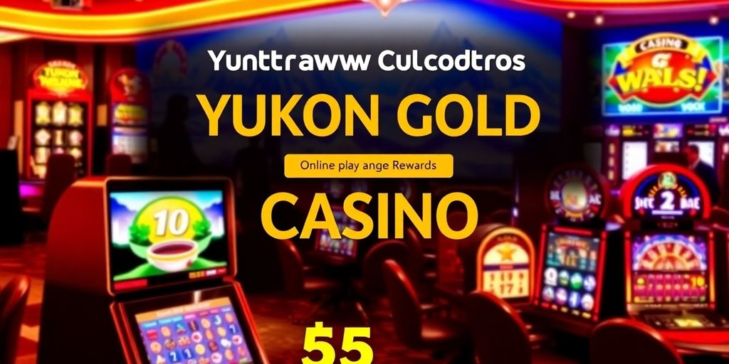 Casino Yukon Gold avec jeux et gros gains