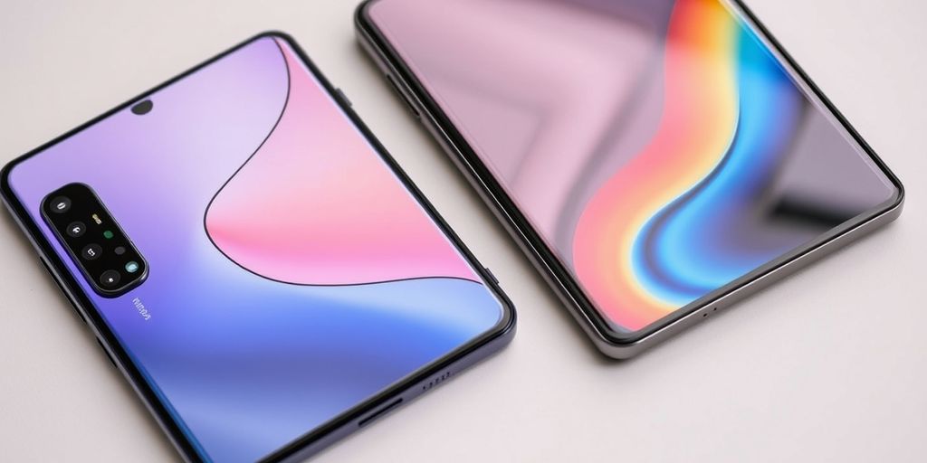 Huawei Mate XT and Samsung Galaxy Z Fold 6 side by side.