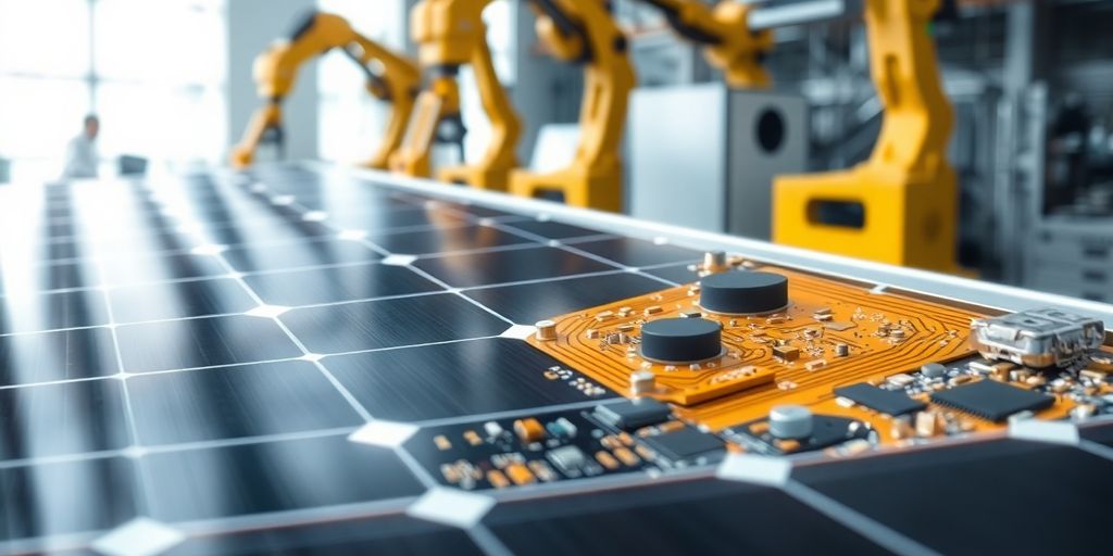 Recyclage des panneaux solaires et métaux précieux.