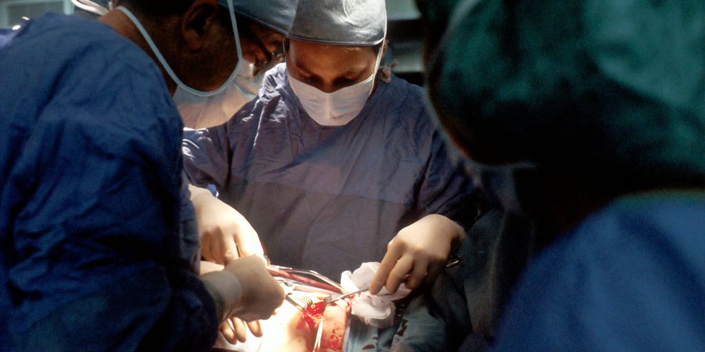 doctor and nurse during operation