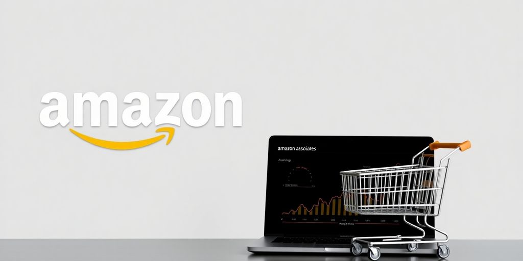 Amazon Associates logo with a laptop and shopping cart.