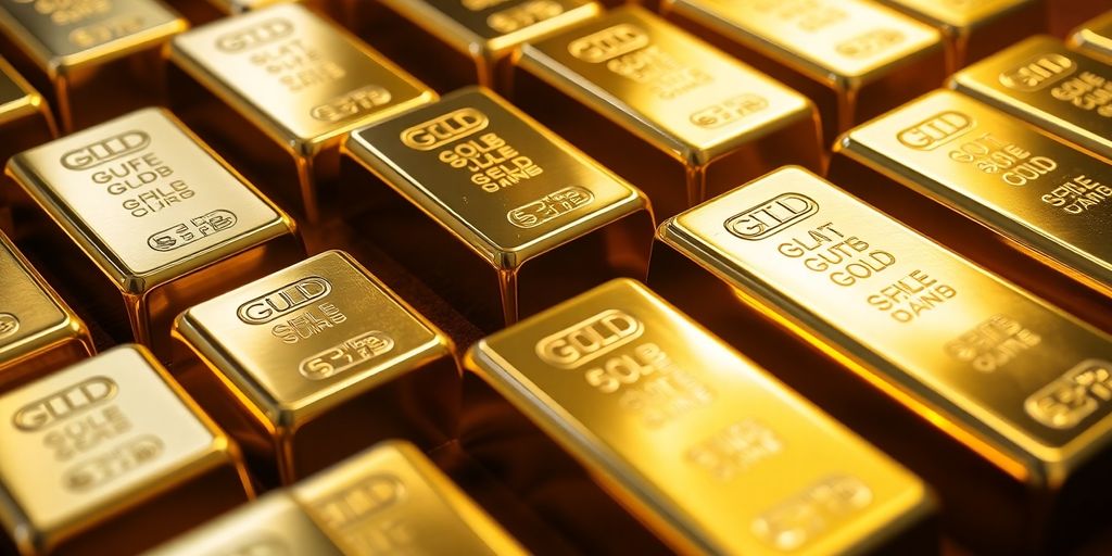Lingots d'or brillants sur une surface en velours.