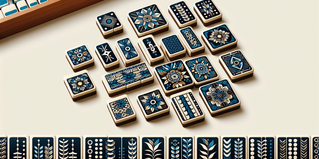 rare mahjong tiles with unique designs