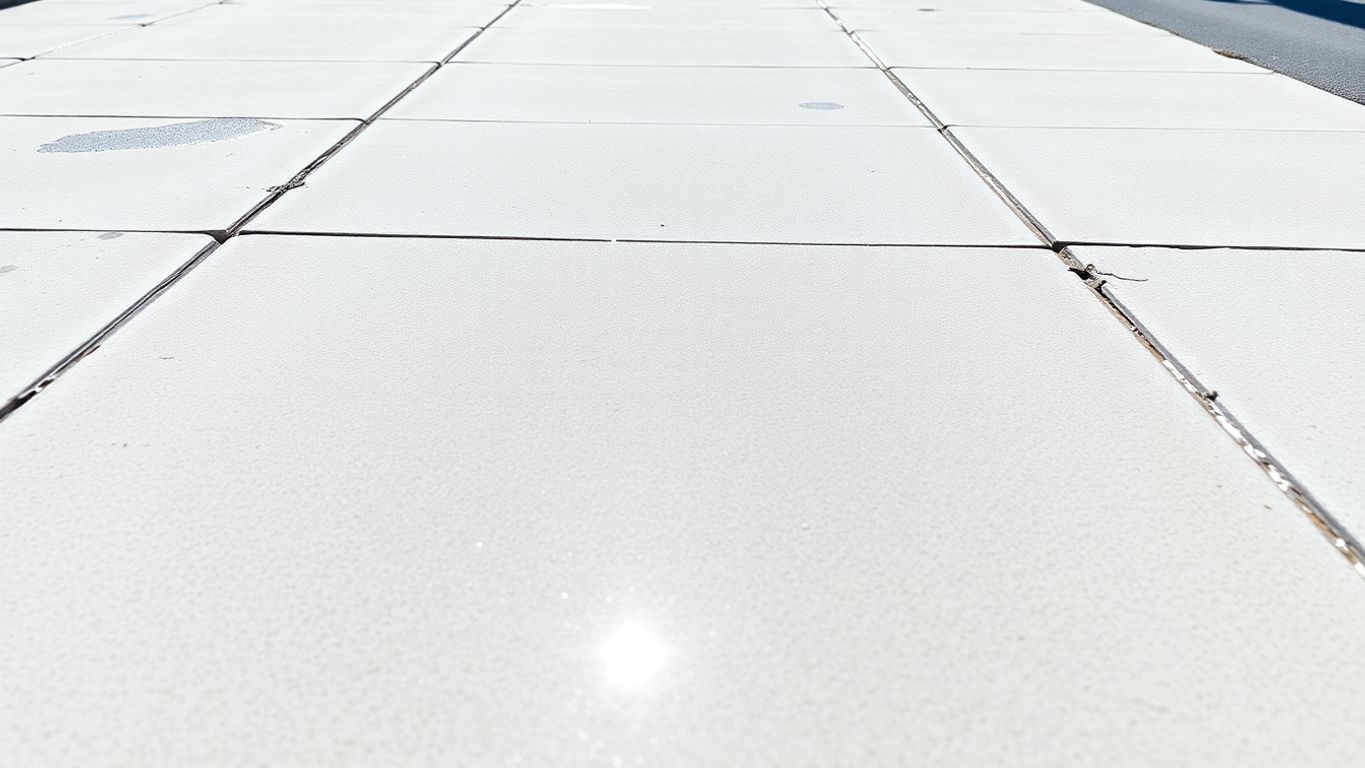 Sparkling clean sidewalk after professional cleaning.