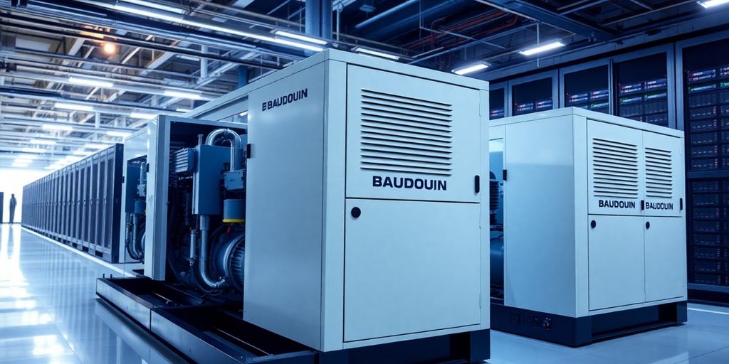 Baudouin generators in data center.