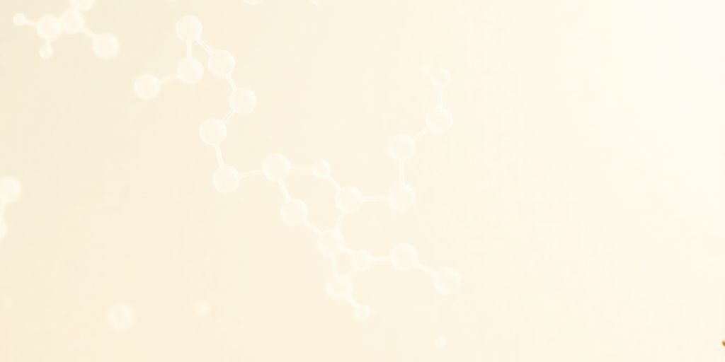 Egg protein peptides in a clear liquid.