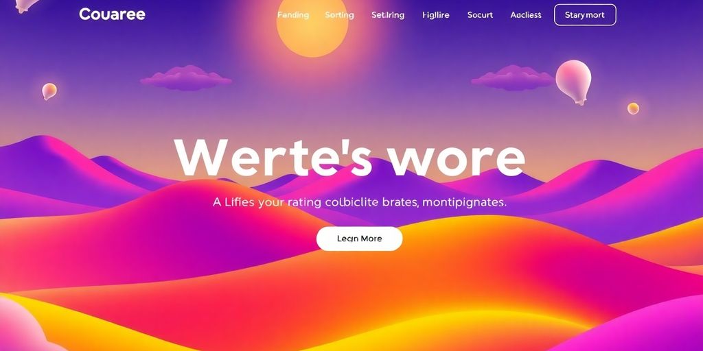 Website content creating a positive user journey.