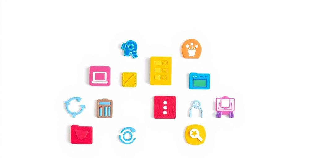 BigCommerce app marketplace with inventory management icons.