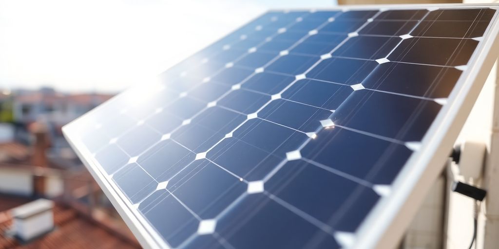 Plug and play solar panel